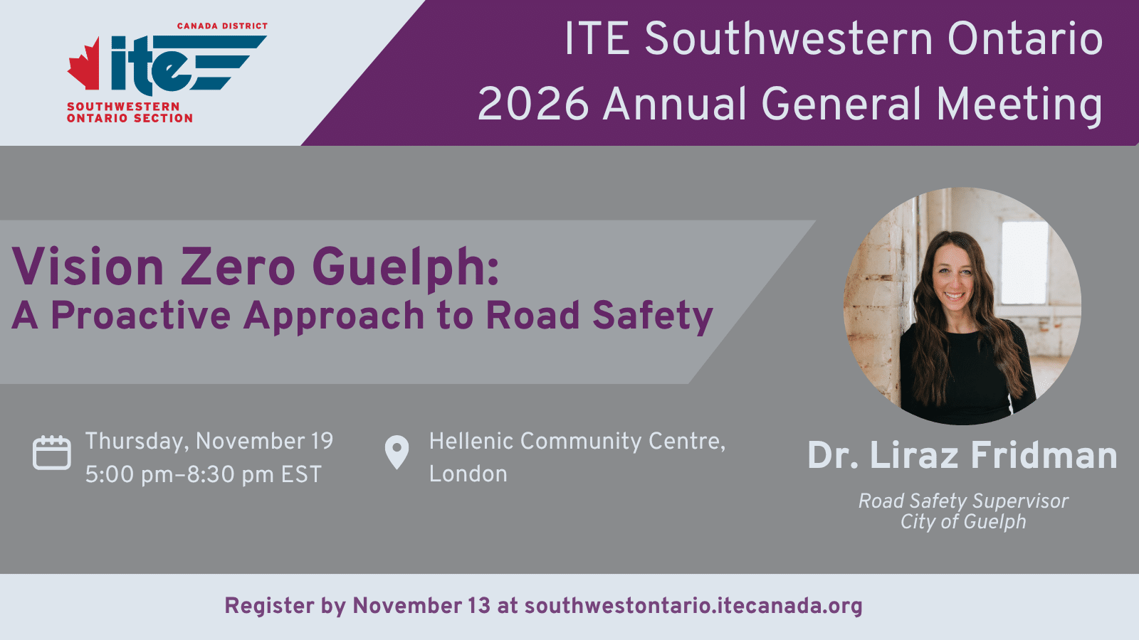 Cover image showing details on the event time, location, and keynote speaker.