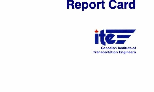 Canadian Traffic Signals Report Card (2008)